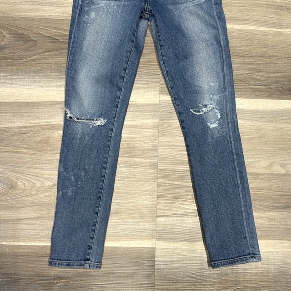 Citizens of Humanity distressed skinny blue denim jeans size 26 - Picture 3 of 10